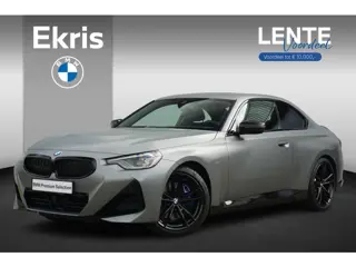 BMW 2 Serie Coupé 218i Individual Frozen Pure Grey | M Sportpakket | Stuur- en stoelverwarming | Har