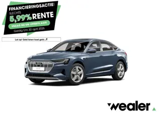 Audi e-tron Sportback 55 quattro Advanced edition Plus 95 kWh | 408 PK | SoH 100% |  Adaptive cruise