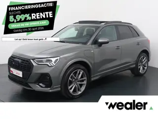 Audi Q3 45 TFSI e S edition | 245 PK | SoH 94% | Panoramadak | Trekhaak | S line | Dodehoek detectie