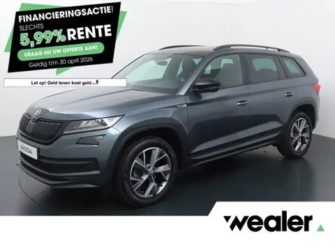 Skoda Kodiaq 1.5 TSI Sportline Business | 150 PK | Automaat | Trekhaak wegklapbaar | Voorstoelen ver