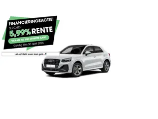 Audi Q2 35 TFSI S Edition | 150 PK | Automaat | Trekhaak | Panoramadak | 19" LM velgen | Matrix LED 
