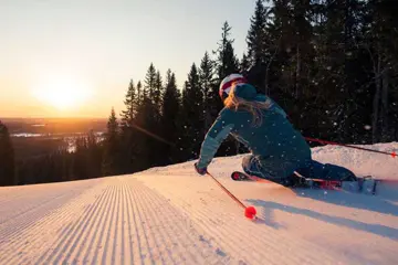 Ochtendskiën Kläppen - verse pistes