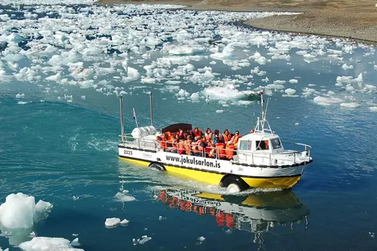 Jökulsarlon Glacier Lagoon ijsbergenmeer boottocht