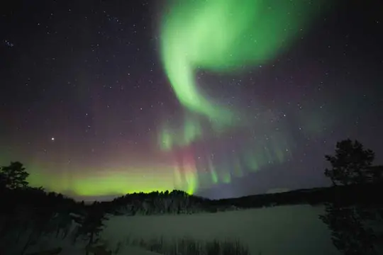 Malangen Noorderlichtsafari op sneeuwschoenen