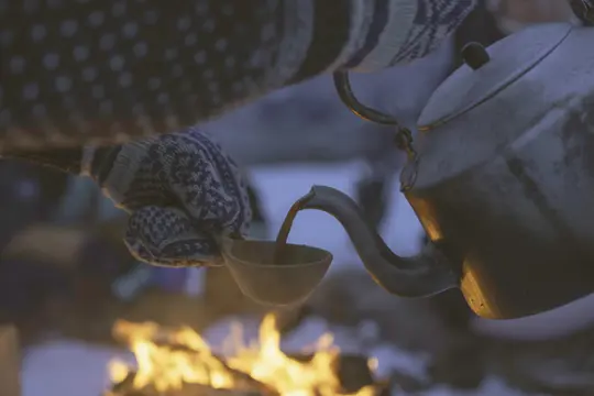 Sneeuwschoenwandeling Forest Barista, Vrådal