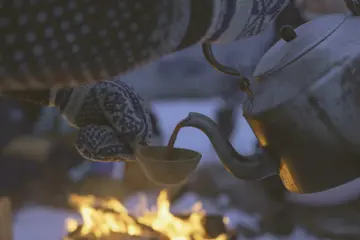 Sneeuwschoenwandeling Forest Barista, Vrådal