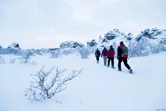 Sneeuwschoenwandeling vanuit Myvatn
