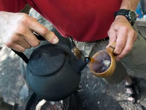 Ruka Middernachtzon kanotocht