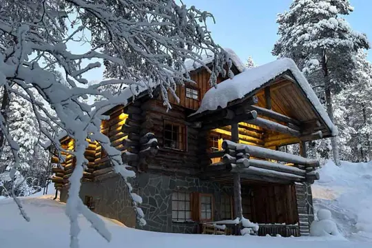 Ahmanpesä cabin, Levi Lapland
