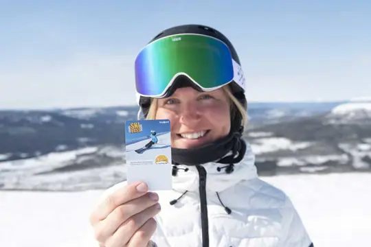 Stöten skiliftpassen