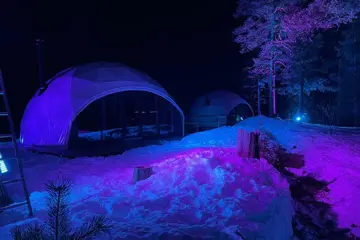 Overnachting in Iglo