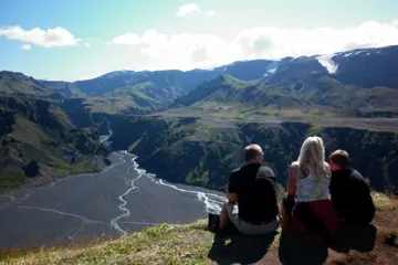 Wandelen in Thorsmörk groepsreis met gids - 4 dagen