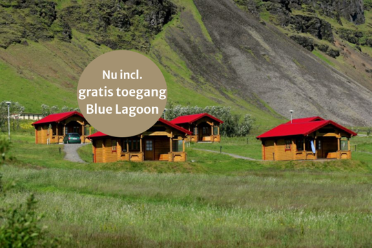 Zuid-IJsland incl. vlucht, Nupar Cottages en huurauto, 4 dagen