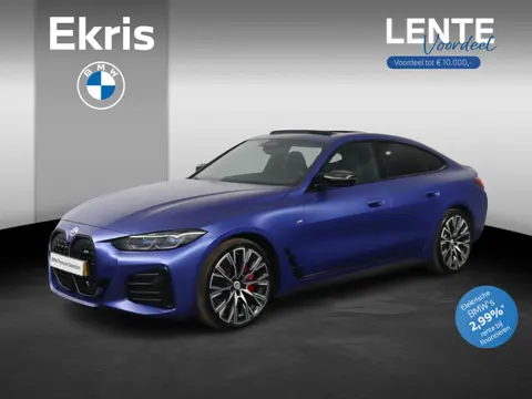 BMW i4 M50 High Executive 84 kWh | Schuif-/kanteldak | Adaptief M Onderstel | Comfort Access | Drivi