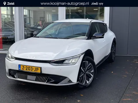 Kia EV6 Plus 77.4 kWh Trekhaak 13-polig, stoel ventilatie, stuur- & stoelverwarming, achterbank verw