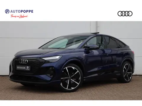 Audi Q4 Sportback e-tron 40 S edition 204pk 77kWh | Pano | HUD | S Line interieur