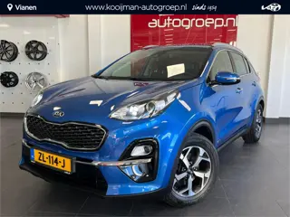 Kia Sportage 1.6 T-GDI 4WD DynamicLine Automaat, boekjes compleet, dealer onderhouden, navigatie, cr