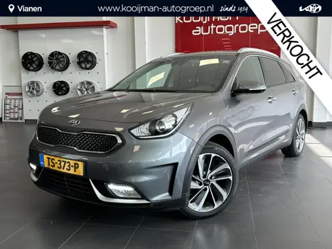 Kia Niro 1.6 GDi Hybrid Edition Schuif-/kanteldak, navigatie, Apple CarPlay/Android Auto, stoel- & s