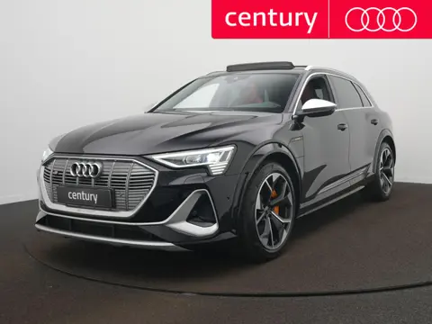 Audi e-tron S quattro 95 kWh 503PK | Panodak | RS-Stoelen | Rood-Leder | B&O