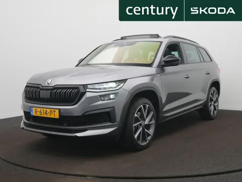 Skoda Kodiaq 1.5 TSI Sportline Business 7p. DSG / Leer / Elek. Stoelen / Elek. Trekhaak / Panodak