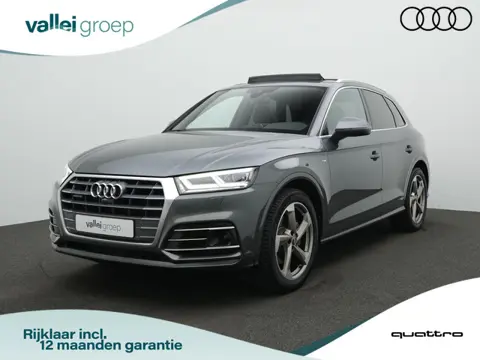 Audi Q5 2.0 TFSI 252 pk S-tronic Quattro S-Line | Panoramadak | Trekhaak | Luchtvering | Leder | Mat