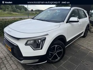 Kia Niro 1.6 GDi Hybrid DynamicLine , Eerste Eigenaar, Parelmoer wit, Adaptieve Cruise, Carplay/Andr