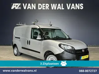 Fiat Doblò Cargo 1.6 MJ 105pk L2H1 Euro6 Airco | 3-Zits | Navigatie | Trekhaak | Dakdragers Cruiseco