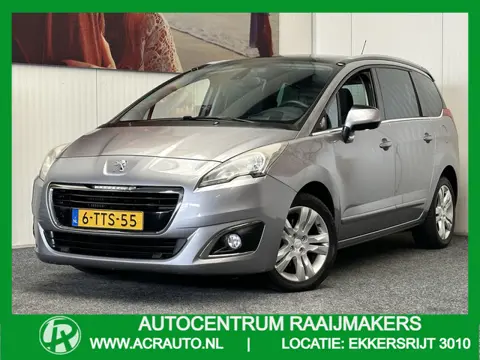 Peugeot 5008 1.6 THP ALLURE 7PERSOONS AUTOMAAT PANORAMADAK HEAD UP DISPLAY TREKHAAK ACHTERUITRIJ CAM