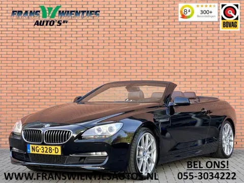 BMW 6 Serie Cabrio 640i High Executive | 320 PK! | Head-Up Display | Softclose | Xenon | 20" Lichtme