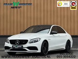 Mercedes-Benz C-Klasse C63 AMG | 19" Lichtmetaal | Camera | LED | Leder | Cruise Control | Aircondit