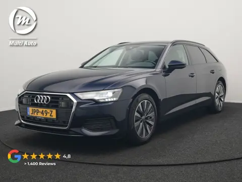 Audi A6 Avant 50 TFSI e Quattro Advanced edition PHEV 300pk Dealer O.H. | Adaptive Cruise | Lederen 
