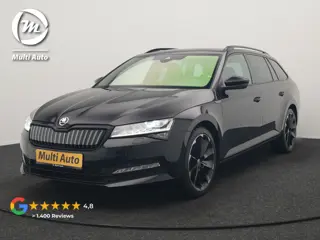 Škoda Superb Combi 1.4 TSI iV Sportline Business PHEV 218pk Dealer O.H | Trekhaak af Fabriek | Adapt