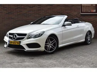 Mercedes-Benz E-klasse Cabrio 200 '15 LED NL Auto Leder Clima Navi Cruise NAP Inruil mogelijk