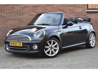 Mini Mini Cabrio 1.6 Cooper Highgate '13 Xenon Leder Clima Navi Cruise Inruil mogelijk