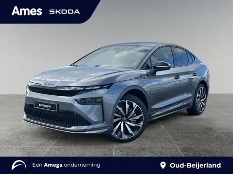 Škoda Enyaq Coupé 85 Sportline 77kWh 286pk | 21" LM velgen | Matrix LED | Panoramadak
