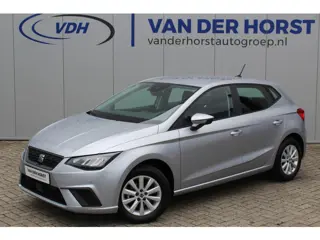 SEAT Ibiza 1.0-96pk TSI Style. NIEUWSTE MODEL. In nieuwstaat ! Volautm. airco, camera, elektr ramen 