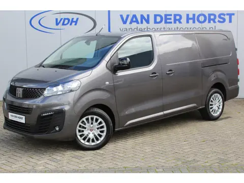 Fiat Scudo 2.0-145pk MultiJet L3H1 Professional. Airco, navigatie, boordcomputer, schuifdeur li.+re.