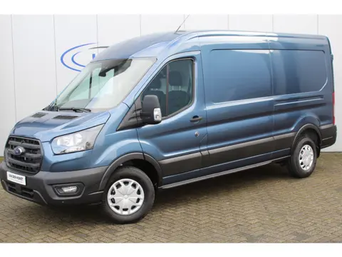 Ford Transit 350 2.0-130pk TDCI L3H2 Trend. Net ingereden, uit voorraad leverbaar ! Volautm. airco, 