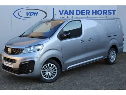 Fiat Scudo 2.0-145pk MultiJet L3H1 SX. Schuifdeur links en rechts. Airco, navigatie, telefoonvoorb.,