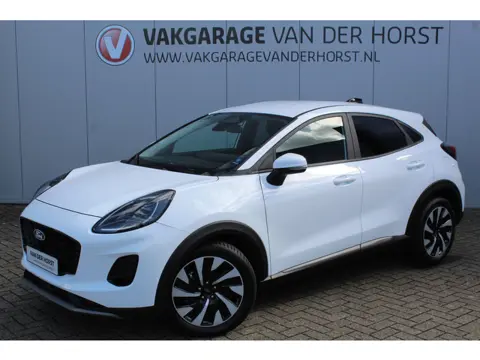 Ford Puma 1.0-125pk EcoBoost Mild-Hybrid Titanium. Fabr. garantie t/m 24-03-2029 ! Eén van de fijnst