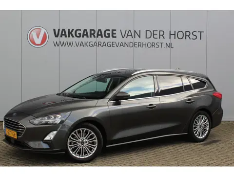 Ford FOCUS Wagon 1.0-125pk EcoBoost Titanium Business. Uiterst nette, comfortabele en ruime stationc