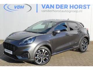 Ford Puma 1.0-125pk EcoBoost Hybrid ST-Line. April 2024 ! Slechts 11.800km ! Autm. airco, navigatie,