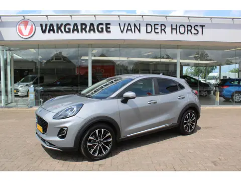 Ford Puma 1.0-125pk EcoBoost Mild-Hybrid Titanium X. Garantie t/m 07-03-2028 ! Slechts 7.400km ! Cru