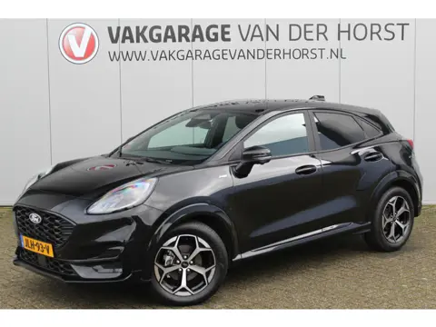 Ford Puma 1.0-125pk EcoBoost Mild-Hybrid ST-Line. Mooie luxe hoogzitter ! Slechts 8.960km ! Autm. ai