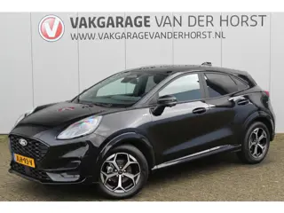 Ford Puma 1.0-125pk EcoBoost Mild-Hybrid ST-Line. Mooie luxe hoogzitter ! Slechts 8.960km ! Autm. ai