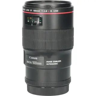 Tweedehands Canon EF 100mm f/2.8L IS Macro USM CM5600