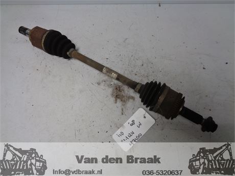Hyundai i10 1.1 12V 2008-2013 Aandrijfas links voor
