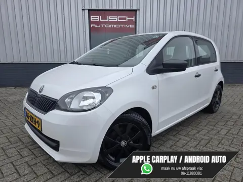 Skoda Citigo 1.0 5 deurs Greentech Arctic | AIRCO | LM VELGEN |
