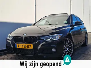 BMW 3-serie Touring 316i M-Pakket bj 2014 PANO|M-interieur|Groot Navi Nette Auto!