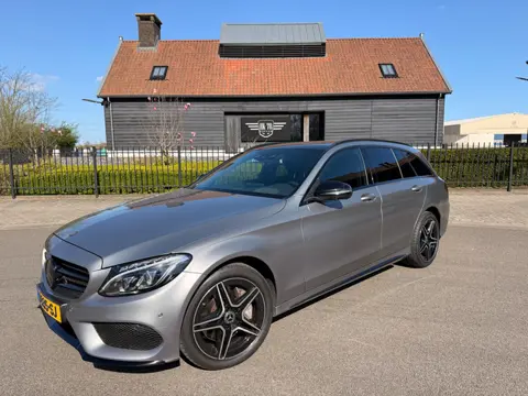 Mercedes-Benz C-klasse Estate 400 4-MATIC 43-AMG BURMESTER NIGHT-PAKKET PANO 360" CAMERA LEER ABC UI